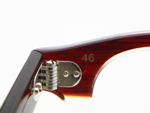 AR 46size col.Red Wood Clear